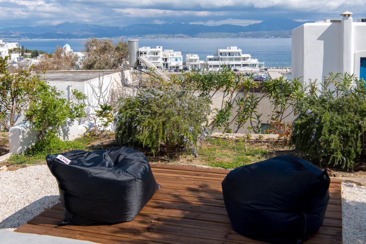 Just Blue With Amazing Sea Views In Piso Livadi Villa Eksteriør bilde