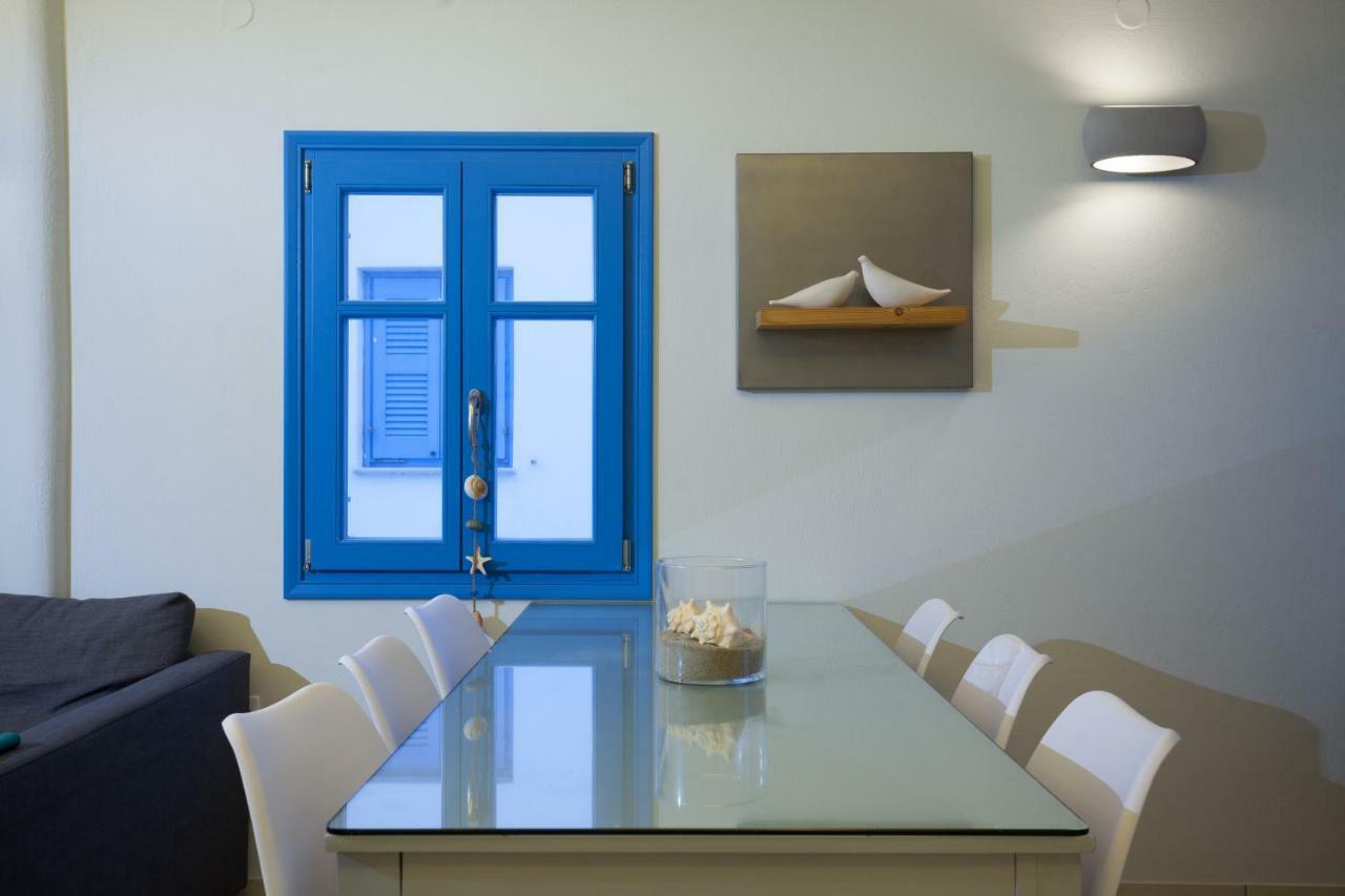 Just Blue With Amazing Sea Views In Piso Livadi Villa Eksteriør bilde
