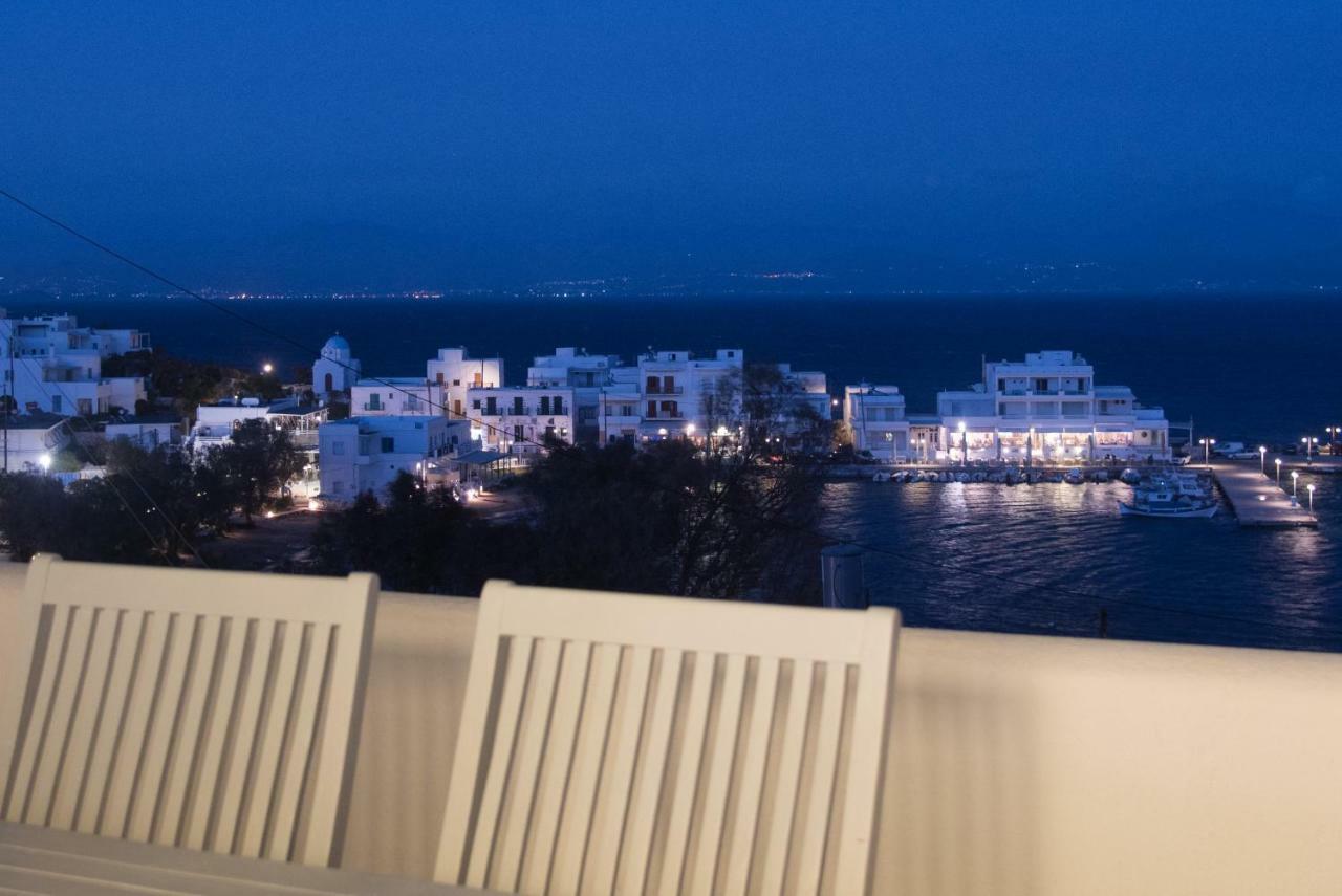 Just Blue With Amazing Sea Views In Piso Livadi Villa Eksteriør bilde