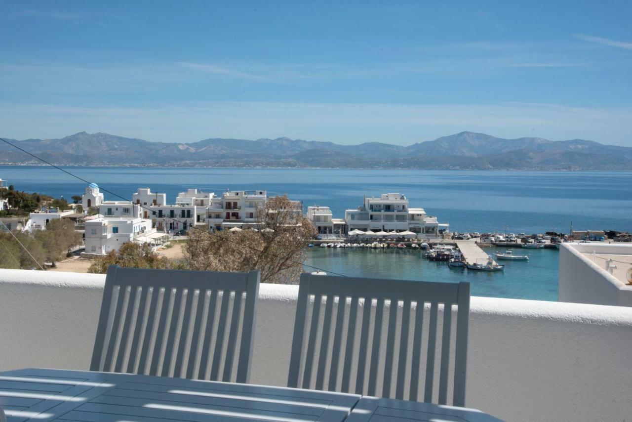 Just Blue With Amazing Sea Views In Piso Livadi Villa Eksteriør bilde